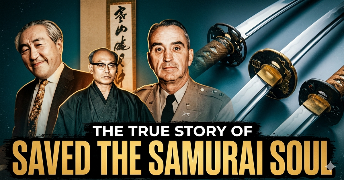 The 3 Men Who Saved the Samurai Sword From GHQ