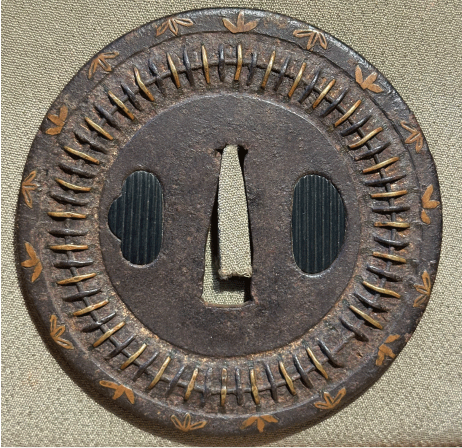 Tsuba Japanese sword fitting Shingen Tsuba Shingen guard Edo era 1700s NBTHK