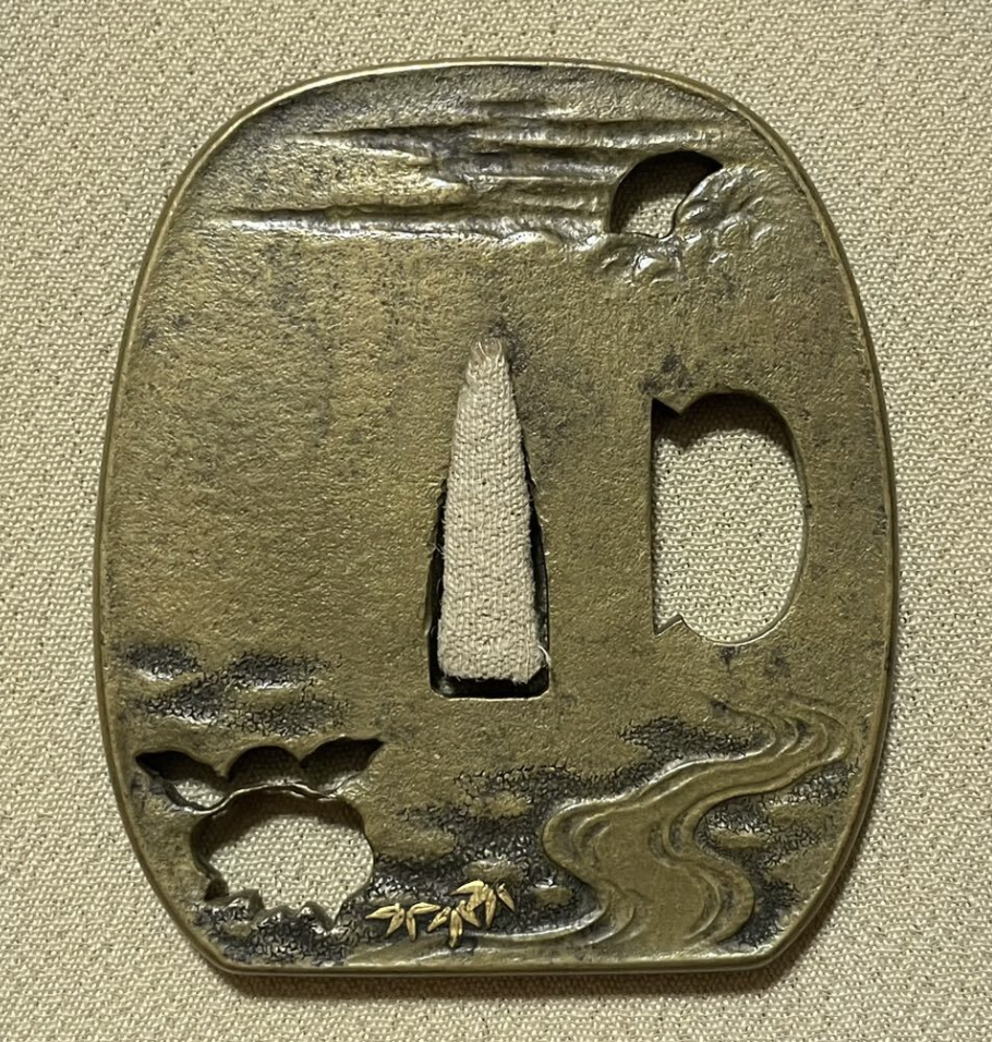 Moon Rabbit Sukashitsuba Tsuchiya yasuchika Edo era 1700s  with NBTHK Hozon Tosogu