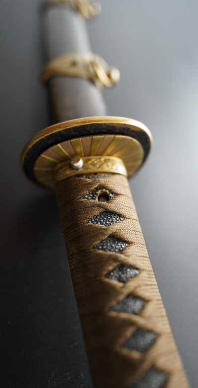 Japanese Imperial Navy Officer's Sword 65cm Meiji era 1900s Samegawa Koshirae