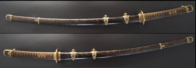 Japanese Imperial Navy Officer's Sword 65cm Meiji era 1900s Samegawa Koshirae