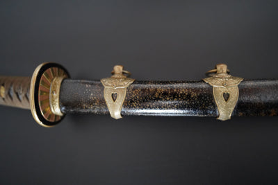 Japanese Imperial Navy Officer's Sword 65cm Meiji era 1900s Samegawa Koshirae