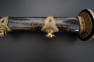 Japanese Imperial Navy Officer's Sword 65cm Meiji era 1900s Samegawa Koshirae