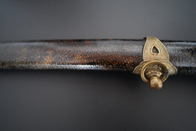 Japanese Imperial Navy Officer's Sword 65cm Meiji era 1900s Samegawa Koshirae